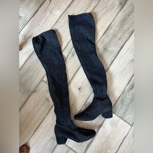 NWOT Kate Spade Knee High Sparkle Boots